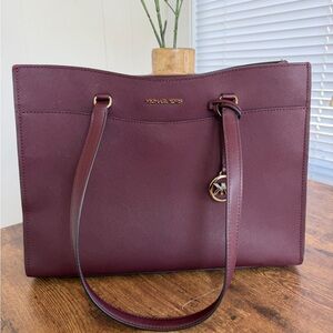 Michael Kors Deep Wine Tote